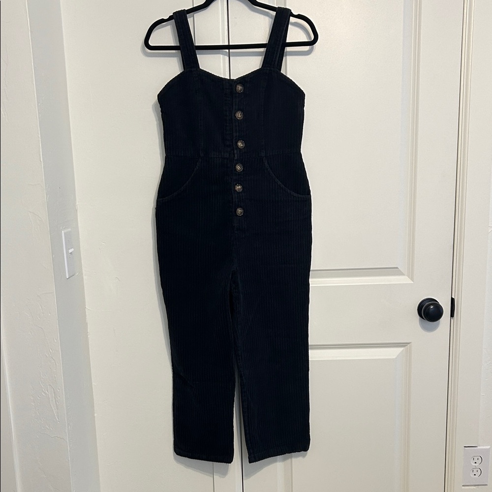 Loveriche s small cord corduroy jumpsuit overalls